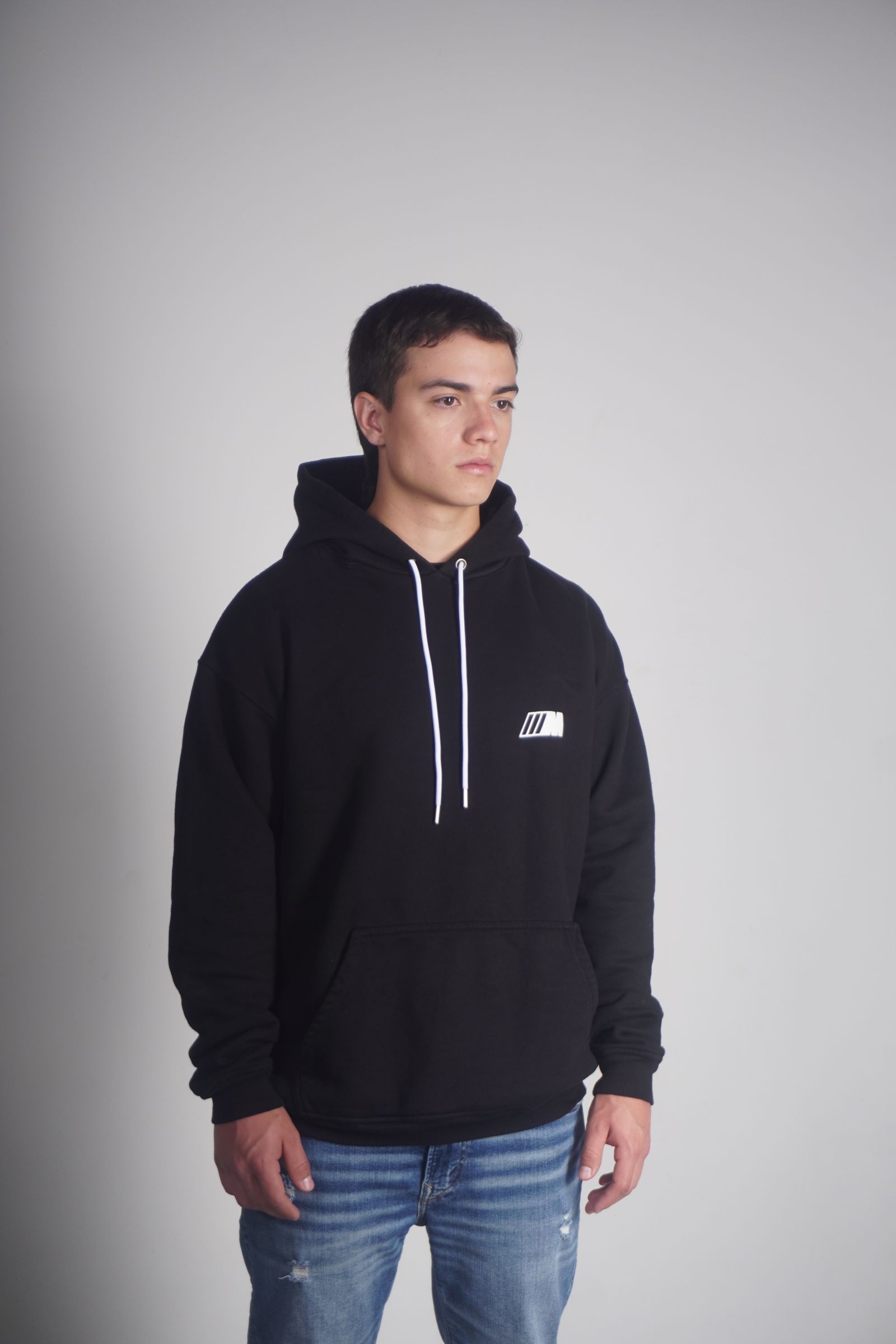 Hoodie oversize noir